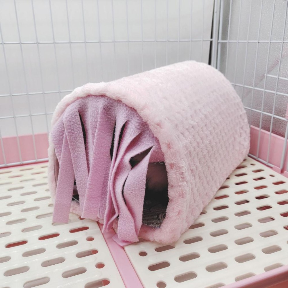 ╟Engle╢ 小寵流蘇躲避隧道 躲避屋 隧道 兔子 天竺鼠 倉鼠 黃金鼠 松鼠 蜜袋鼯 小寵 躲避隧道-細節圖4