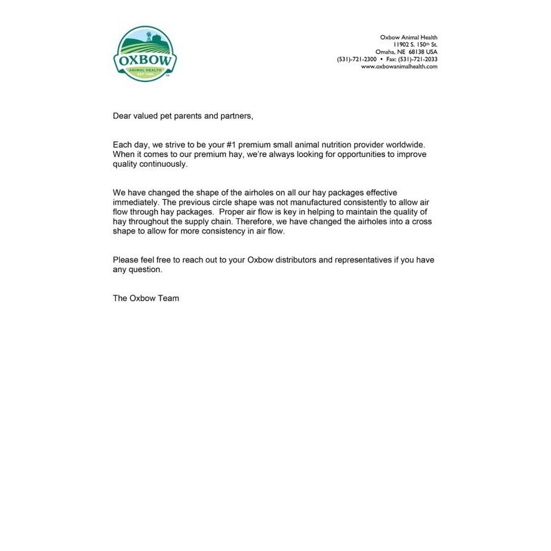 OXBOW 頂級牧草 果園草 提摩西 香草園 燕麥草 苜蓿草 果園+提摩西 兔子 天竺鼠 龍貓 牧草-細節圖3