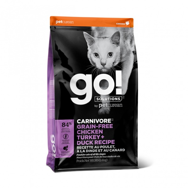 GO! 全方位天然糧 貓咪飼料 300g 雞肉蔬果 四種肉 寵物飼料 貓飼料 貓糧 無穀 全貓糧-規格圖1