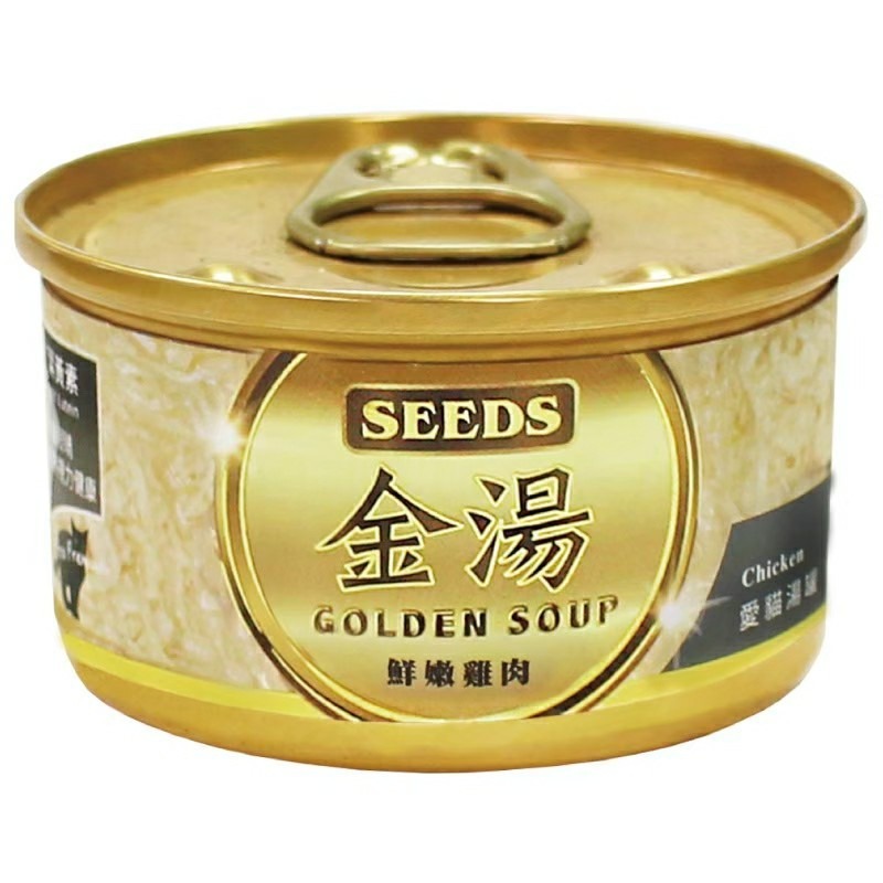 SEEDS 惜時 金湯愛貓湯罐 80g 貓罐頭 湯罐 貓罐 補水罐 金湯罐 金湯-規格圖4