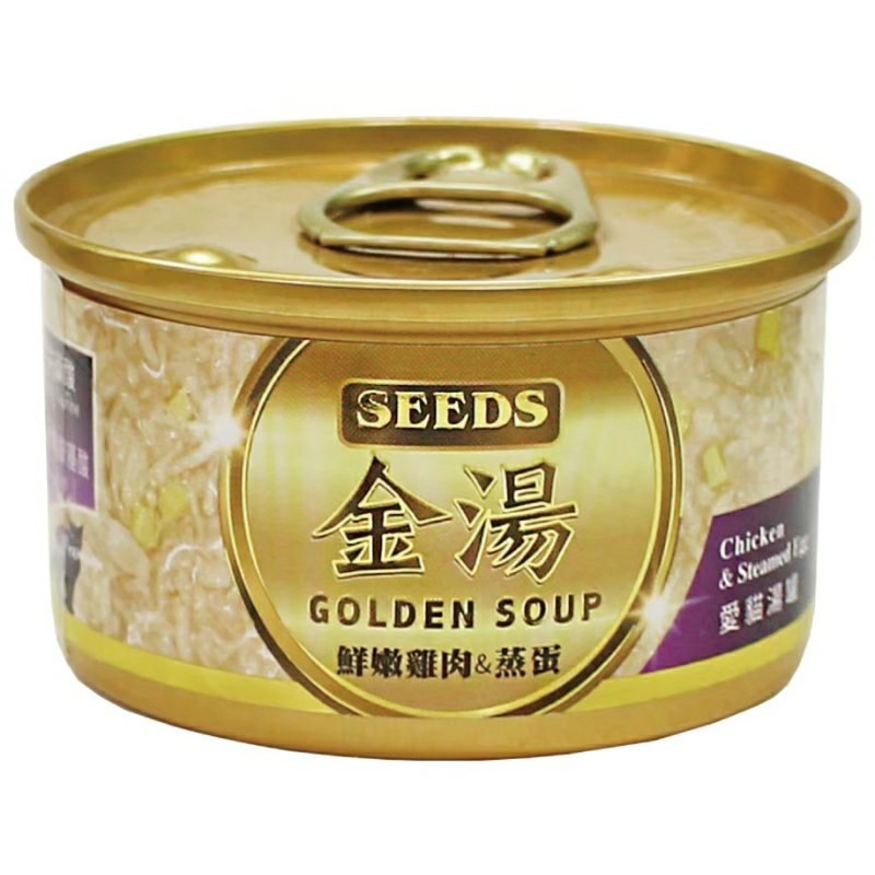 SEEDS 惜時 金湯愛貓湯罐 80g 貓罐頭 湯罐 貓罐 補水罐 金湯罐 金湯-規格圖4