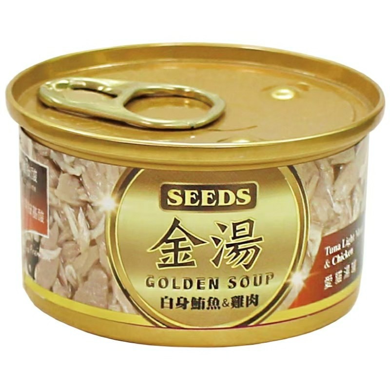 SEEDS 惜時 金湯愛貓湯罐 80g 貓罐頭 湯罐 貓罐 補水罐 金湯罐 金湯-規格圖4