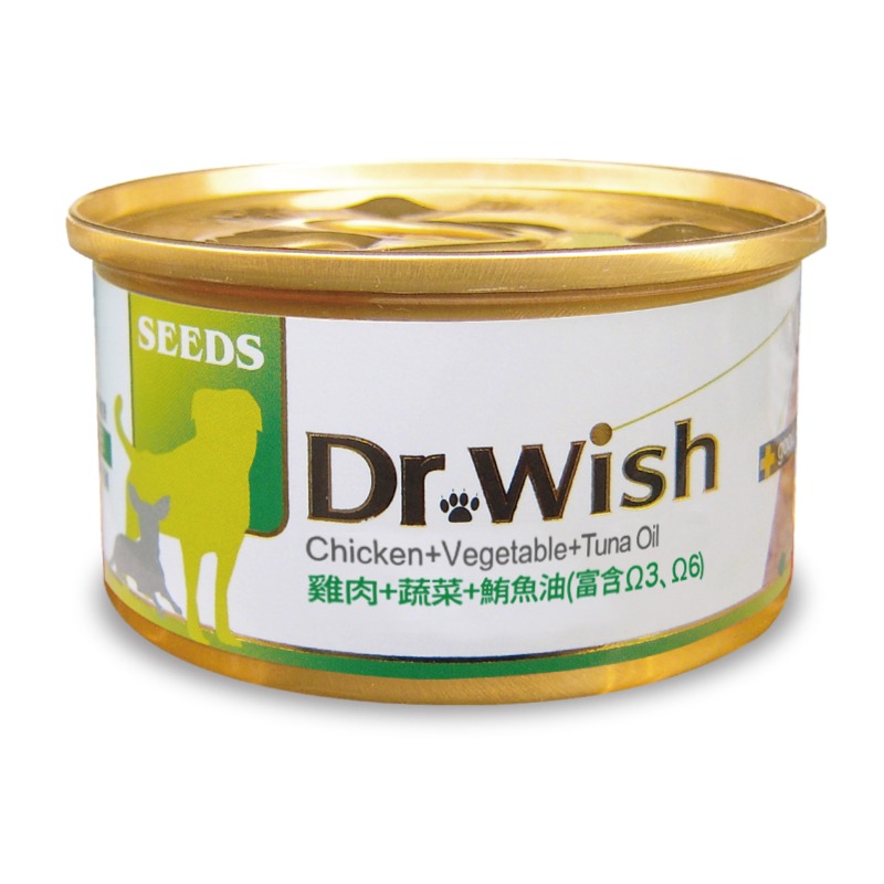 Seeds 惜時 Dr. Wish 愛犬營養食 85g 泥狀 狗罐頭 狗罐 犬罐頭 泥狀罐頭-規格圖2