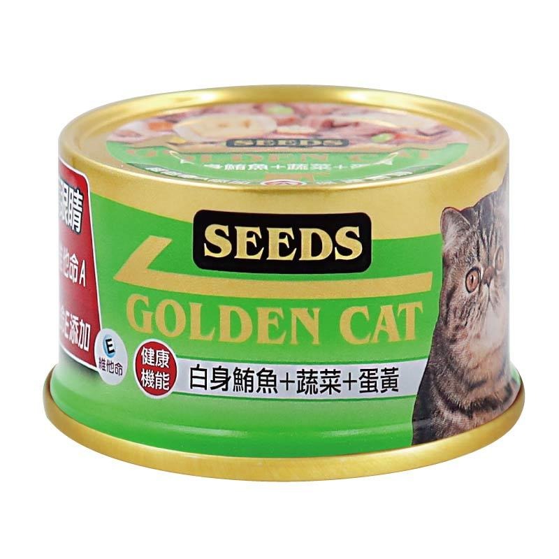 Seeds 惜時 GOLDEN CAT 特級機能黃金貓罐 85g 貓罐頭 貓罐-規格圖2