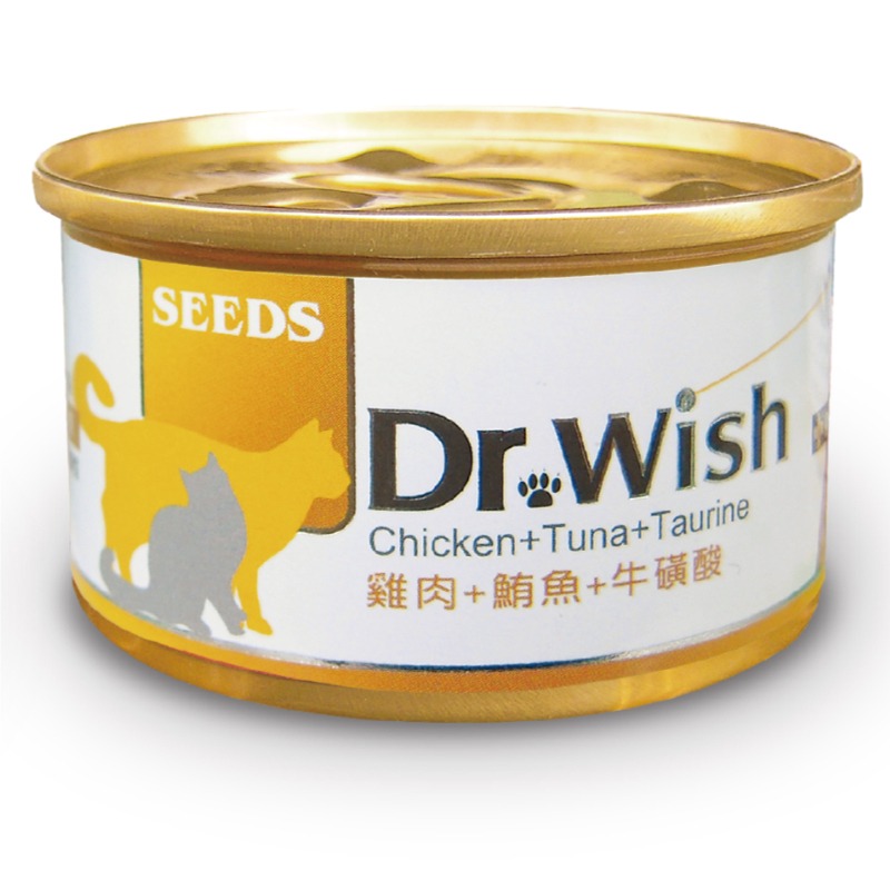 Seeds 惜時 Dr. Wish愛貓營養食 85g 貓罐 肉泥狀 貓罐頭 肉泥罐-規格圖2