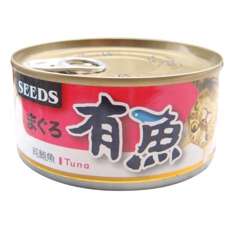 seeds 惜時 有魚貓餐罐 170g 貓罐頭 貓咪罐頭 有魚 鮪魚底 貓咪 有魚罐頭 惜時罐頭-規格圖2