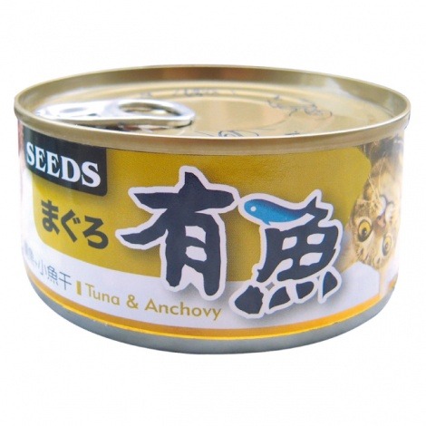 seeds 惜時 有魚貓餐罐 170g 貓罐頭 貓咪罐頭 有魚 鮪魚底 貓咪 有魚罐頭 惜時罐頭-規格圖2