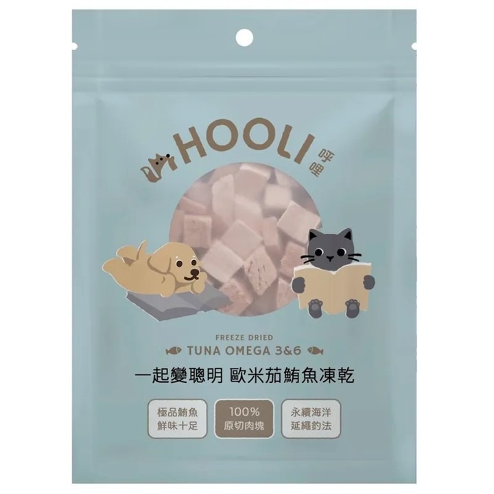 HOOLI 呼哩 犬貓凍乾  凍乾零食 台灣製造 貓點心 狗點心 凍乾零食 寵物凍乾-規格圖1