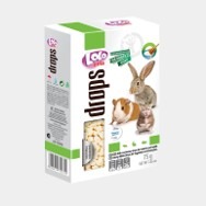 LOLO 優格維他命球 野莓 堅果 優格 蜂蜜牛奶 75g 倉鼠 天竺鼠 兔 小動物點心-規格圖1