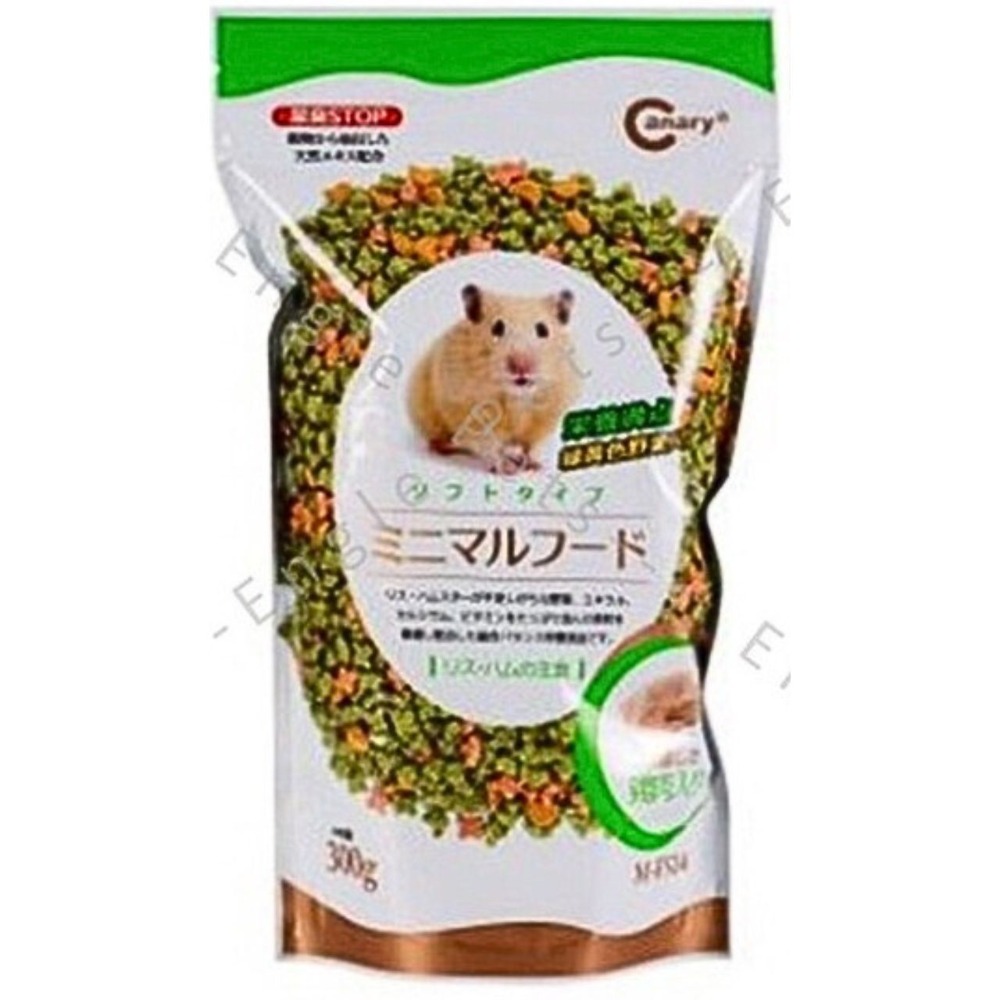 Canary 鼠飼料 哈姆的燒肉食堂 300g 鼠飼料 鼠主食 倉鼠飼料 倉鼠 鼠 黃金鼠-規格圖1