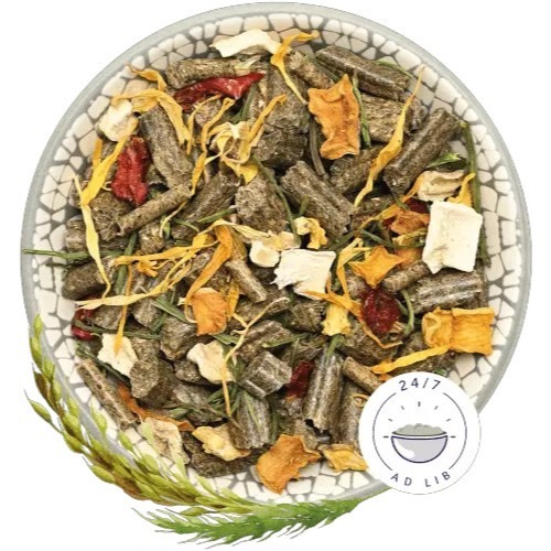 德國邦尼 Bunny 夢想成兔 無糖蔬菜配方 1.5kg 兔 成兔 成兔飼料 無糖成兔飼料 兔子飼料-細節圖4