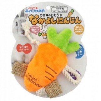 mini animan 小動物玩具 兔子 天竺鼠 龍貓 小寵玩具 玉米 紅蘿蔔 粉紅球 蘑菇 酪梨 南瓜-規格圖1