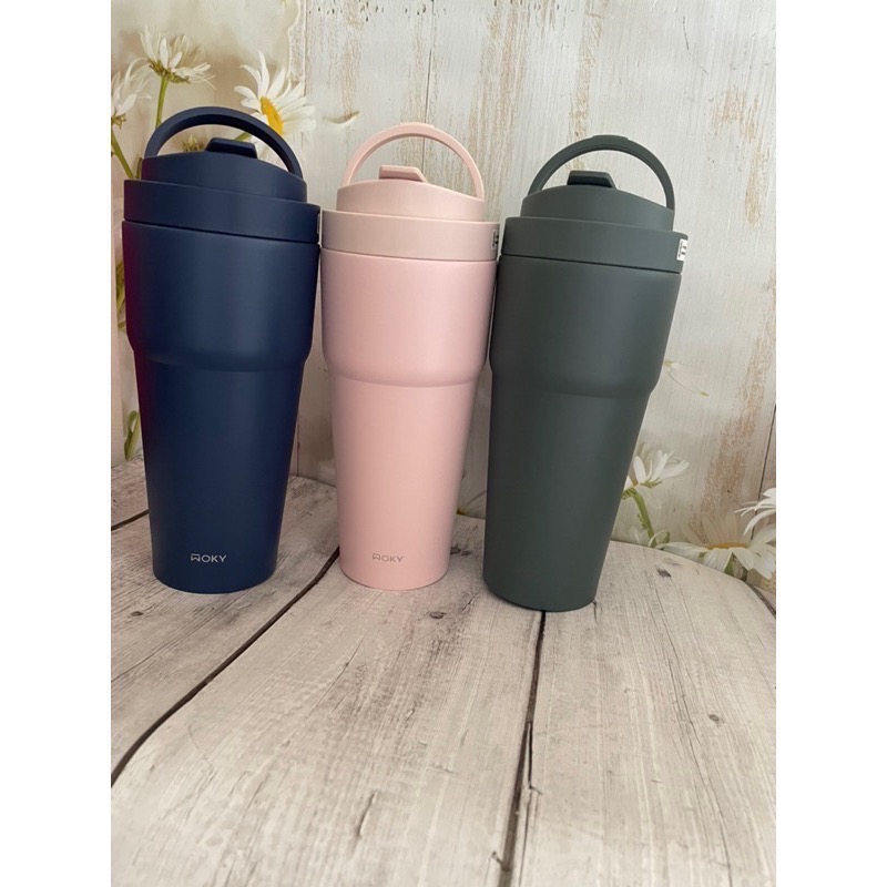 woky  渾圓杯 雙層陶瓷550ml 750ml-細節圖2