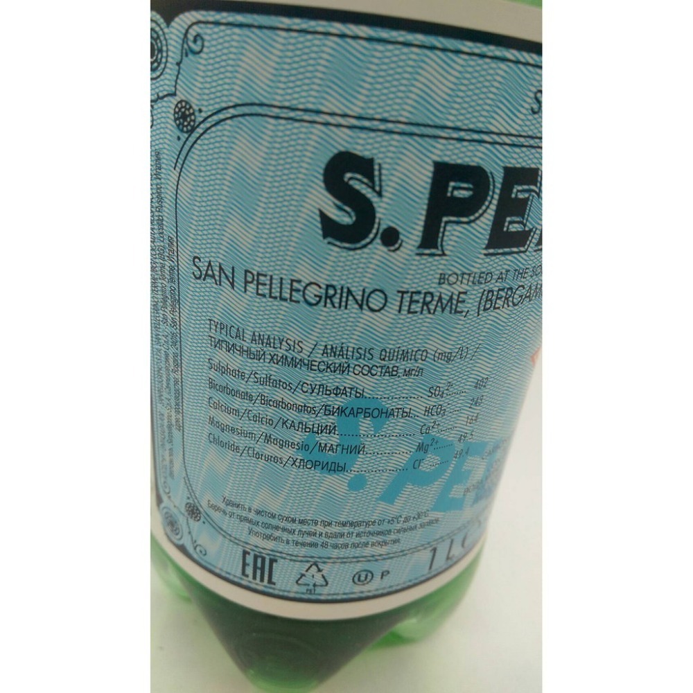 【限購一個】氣泡水 S.Pellegrino 聖沛黎洛 天然氣泡礦泉水 1000mlx6入 汽泡水 礦泉水-細節圖7