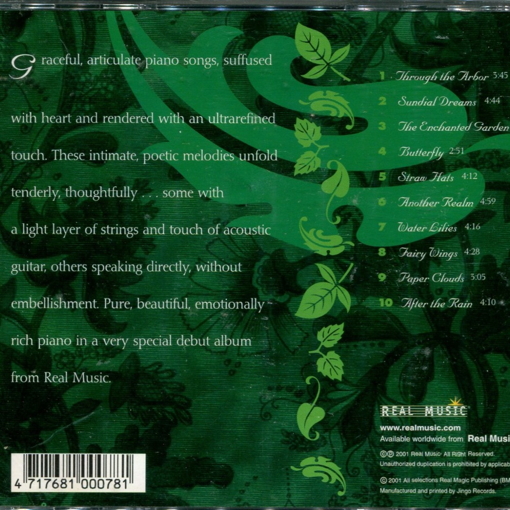 凱文柯恩 綠鋼琴 Kevin Kern In The Enchanted Garden-細節圖2