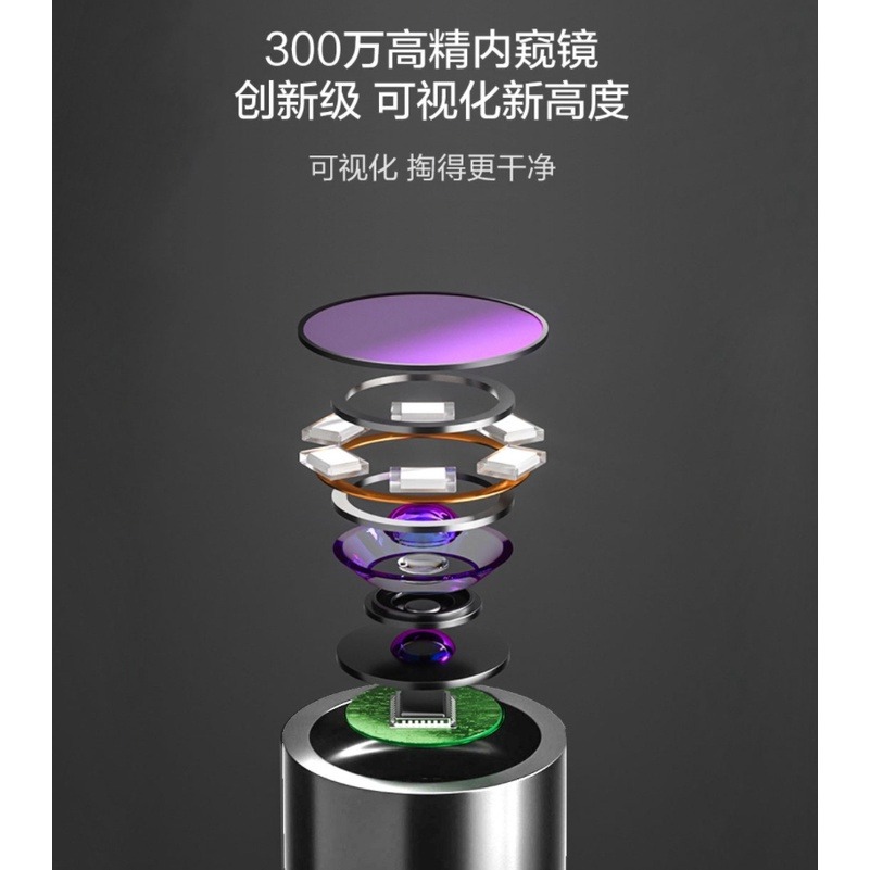 【KU】 小米智能可視採耳棒 智能可視耳勺採耳棒 R1 採耳棒  掏耳神器 高清鏡頭式掏耳組 內視鏡掏耳組 攝影機掏耳器-細節圖6