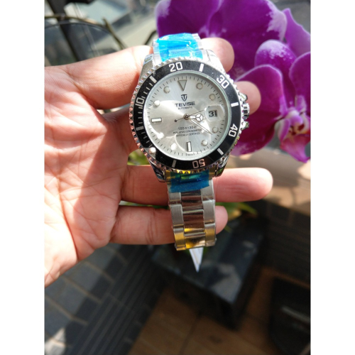 特威斯 水鬼錶 石英錶 電池 不鏽鋼錶帶