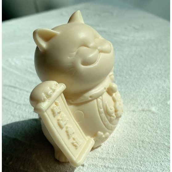 -♞- 象牙果擺飾 -♞- 招財貓 招財納福 擺飾 擺件 桌上小物 玄關 財位-細節圖7