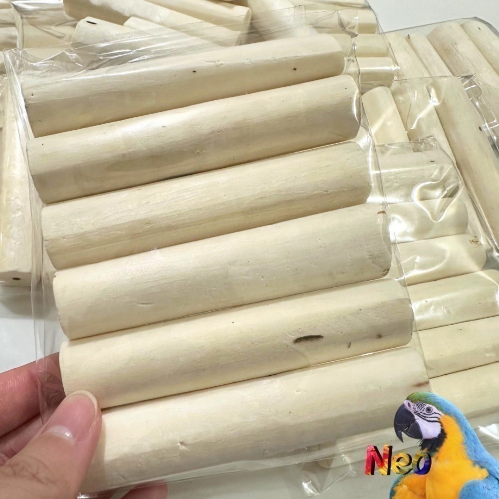 無皮 Sola 索拉棒 / 通草棒 天然無毒植物根莖 鸚鵡、鼠、兔寵物啃咬玩具  妮歐小賣部｜鸚鵡用品玩具首選 🚚24-細節圖4