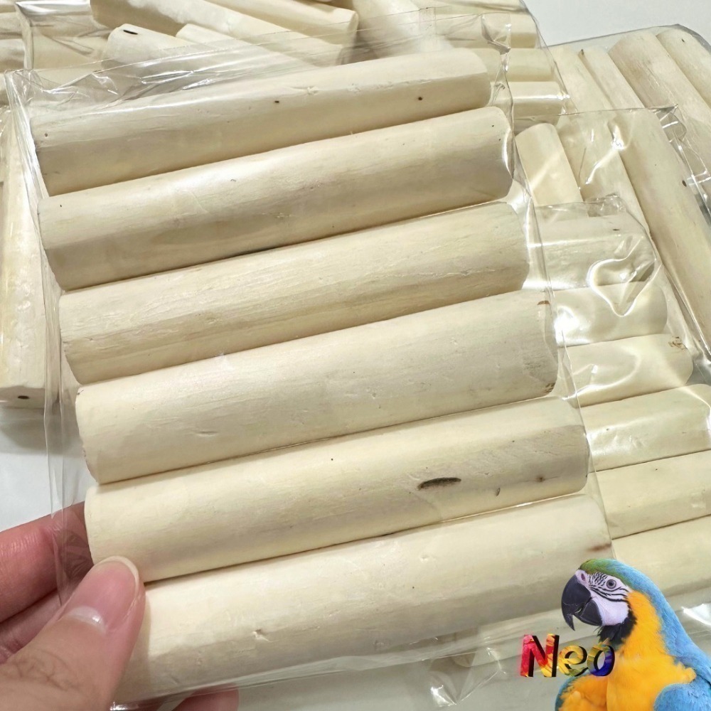 無皮 Sola 索拉棒 / 通草棒 天然無毒植物根莖 鸚鵡、鼠、兔寵物啃咬玩具  妮歐小賣部｜鸚鵡用品玩具首選 🚚24-規格圖4