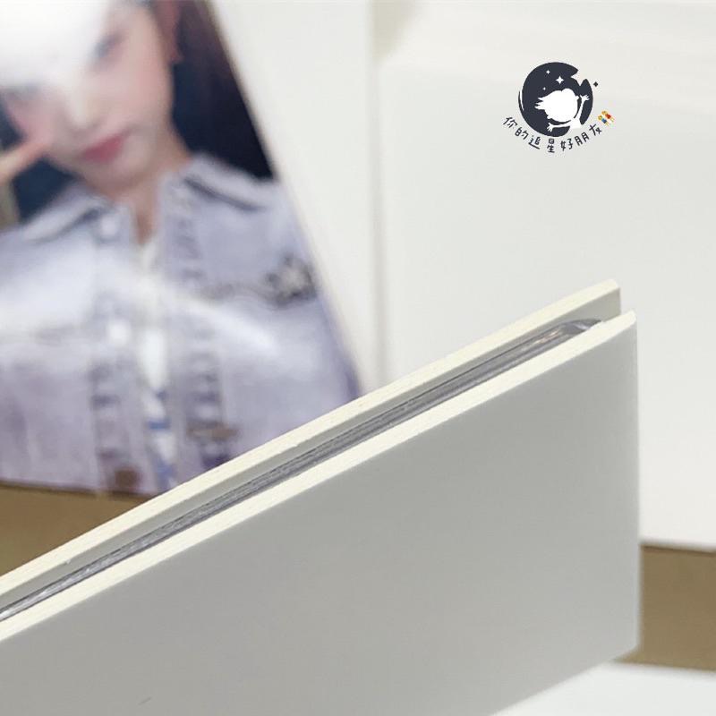 （現貨秒出）小紅書 簡約A7硬紙板 偶像明星愛豆小卡 出卡必備 小卡打包 硬卡套厚紙板 打包包装超硬 追星必備-細節圖3