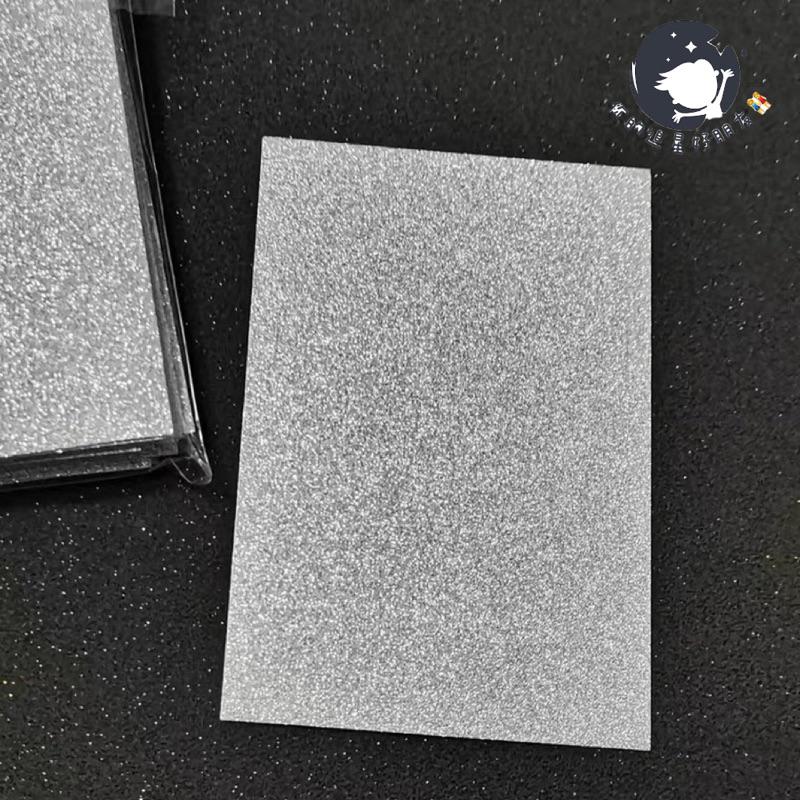 （🆕）Ins風 滿天星銀色細閃二層卡膜 小卡外套 偶像明星愛豆小卡 卡膜卡套 打包出卡換卡保護 追星必備 出卡必備-細節圖5