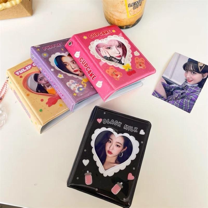 （現貨秒出）韓國ins風 單格卡冊 可愛3寸卡冊 偶像專輯小卡收納 咕卡收納冊 咕卡必備 追星必備-細節圖2