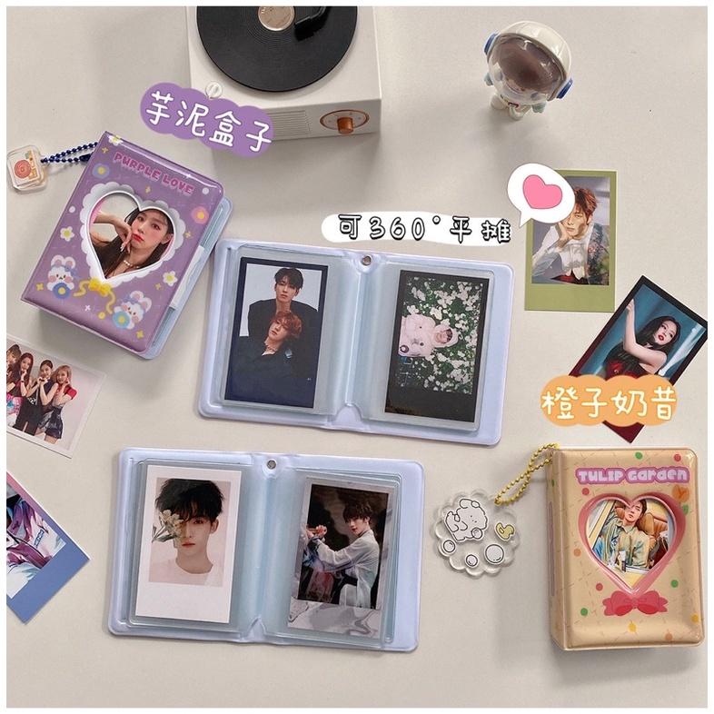 （現貨秒出）韓國ins風 單格卡冊 可愛3寸卡冊 偶像專輯小卡收納 咕卡收納冊 咕卡必備 追星必備-細節圖8