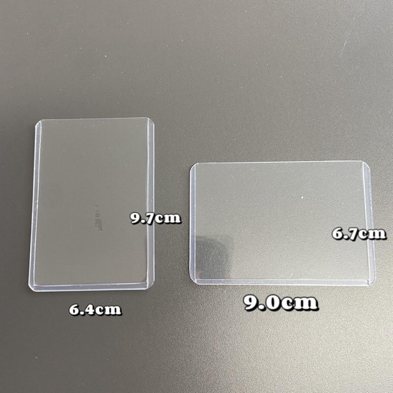 ❗️新增上開❗️雙面覆膜透明硬卡套 35pt PVC 卡片專輯小卡 球星卡 B8硬卡套 偶像 咕卡必備 包材 追星必備-細節圖4