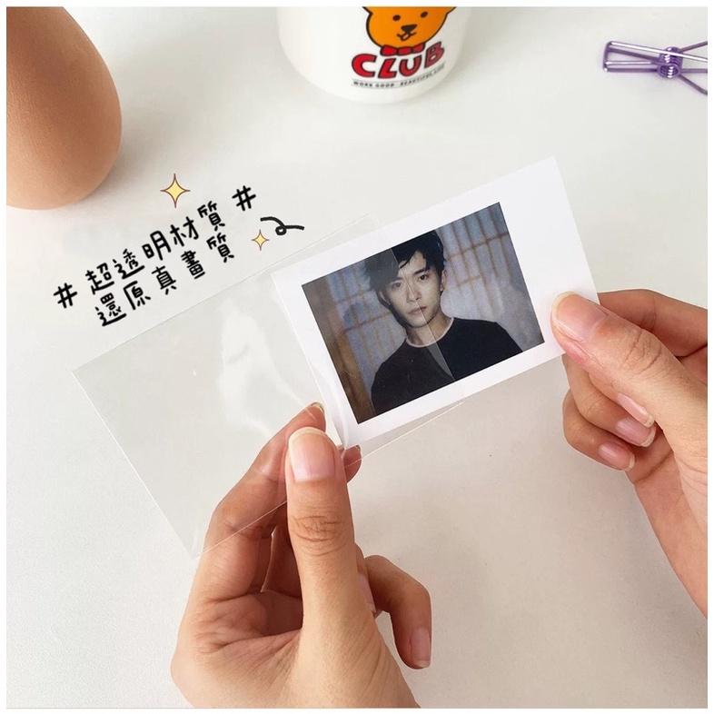 （現貨秒出）小卡自黏袋（100入）12絲卡膜 咕卡保護 專輯小卡收納 INS小保護套 OPP透明袋子 追星必備-細節圖2