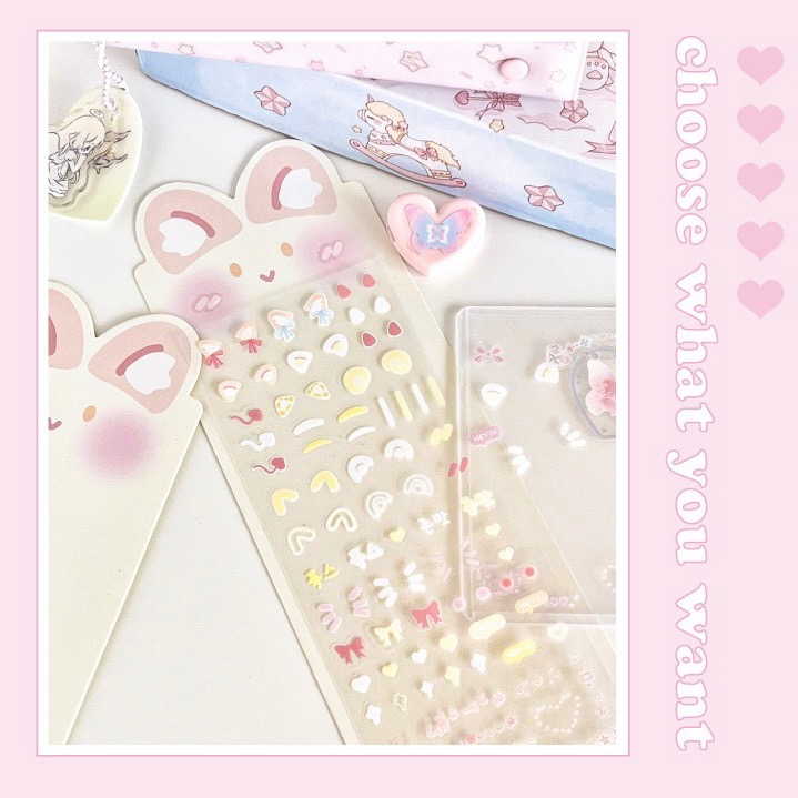 （🆕）糖詩原創 愛寶樂園系列貼紙 PET咕卡咕盤 裝飾貼紙 偶像明星愛豆小卡 可愛動物表情 顏文字 手帳必備-細節圖11