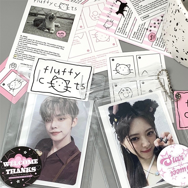 （🆕）高級質感 出卡打包 pvc包材 偶像明星愛豆專輯小卡 拍立得照片 透明保護袋 首飾貴婦包裝 防水 自封 追星必備-細節圖2