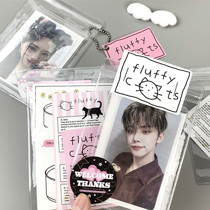 （🆕）高級質感 出卡打包 pvc包材 偶像明星愛豆專輯小卡 拍立得照片 透明保護袋 首飾貴婦包裝 防水 自封 追星必備-細節圖9