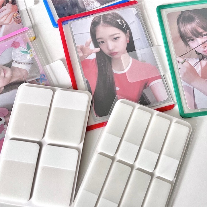 （🆕）磨砂纯白索引貼80貼 ins風 偶像明星愛豆專輯小卡 出卡索引貼 白色簡約 小紅書標籤貼紙 包材出卡 追星必備-細節圖3