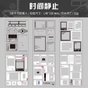 （🆕）悅真原創 時光標本系列 PET貼紙包 復古膠片 ins相框 邊框手帳裝飾 出卡小卡 咕卡素材貼畫 必備-規格圖6