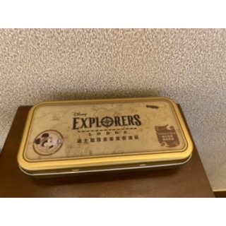 香港迪士尼探險家酒店造型鐵盒