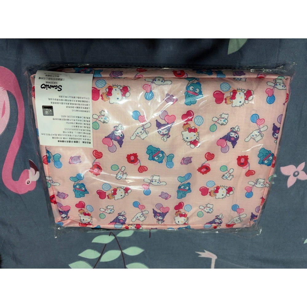 三麗鷗折疊保冷購物車（張開52x31x20cm、收納24x31cm)❤️全新現貨-細節圖2