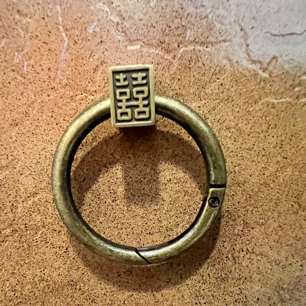 澎湖文創~囍門環磁吸鑰匙扣-細節圖3