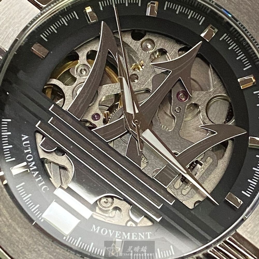MASERATI:手錶,型號:R8821108031,男女通用錶42mm銀錶殼黑色錶面真皮皮革錶帶款-細節圖4