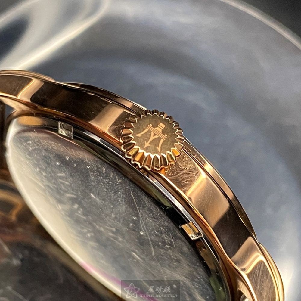 MASERATI:手錶,型號:R8851118006,男女通用錶42mm玫瑰金錶殼古銅色錶面真皮皮革錶帶款-細節圖5