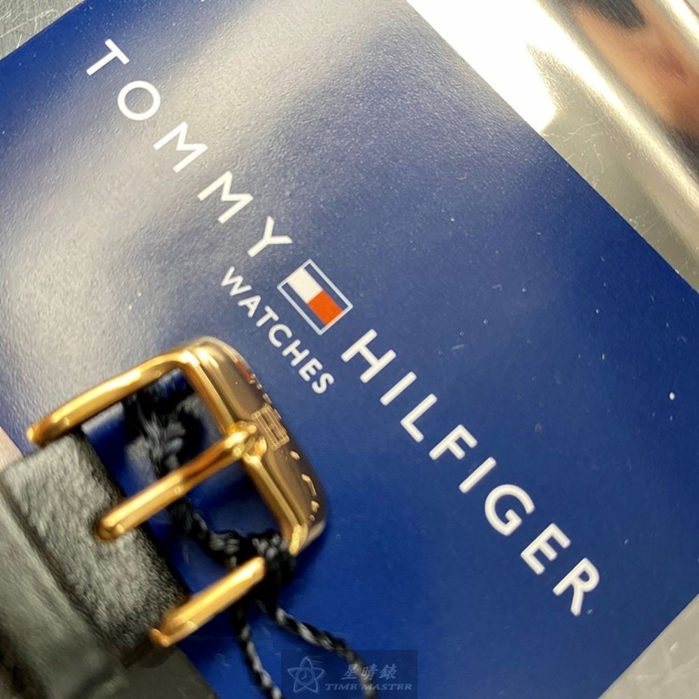 TommyHilfiger:手錶,型號:TH00027,男女通用錶38mm玫瑰金錶殼白色錶面真皮皮革錶帶款-細節圖6