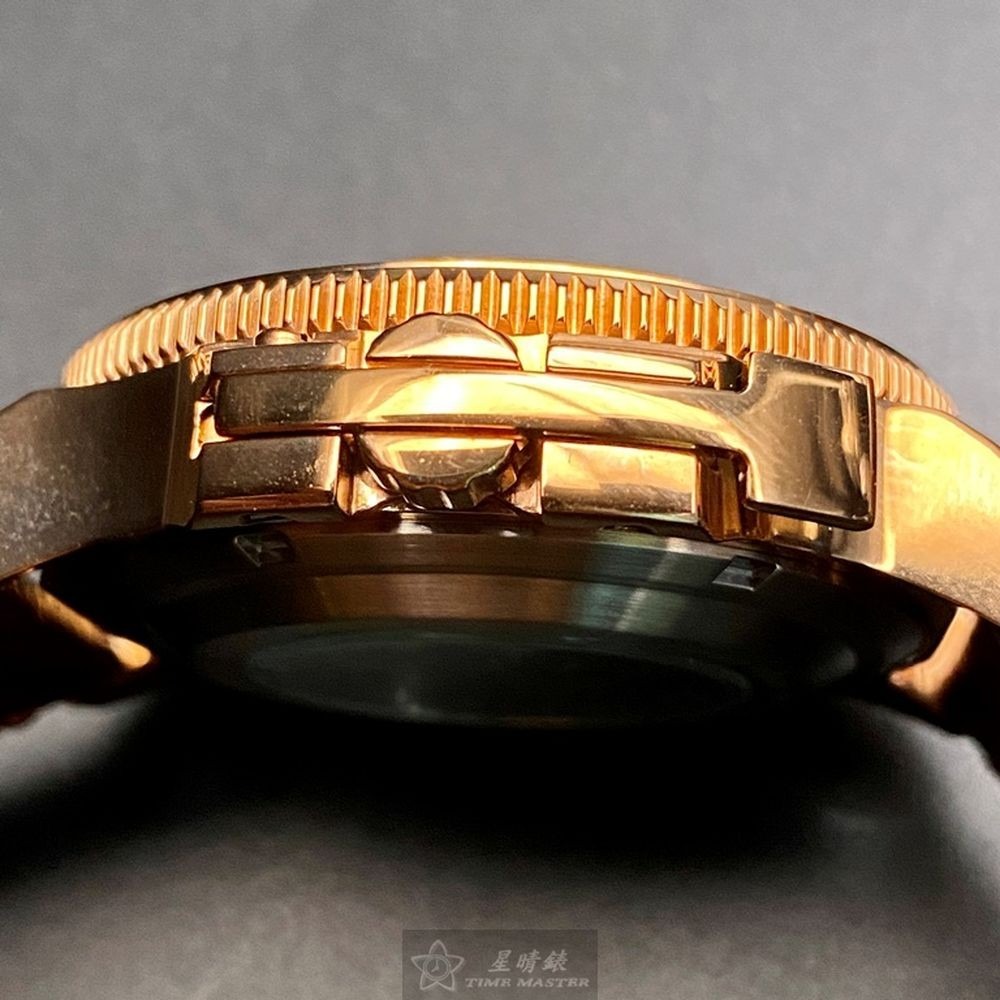 GiorgioFedon1919:手錶,型號:GF00026,男錶44mm玫瑰金錶殼古銅色錶面真皮皮革錶帶款-細節圖8