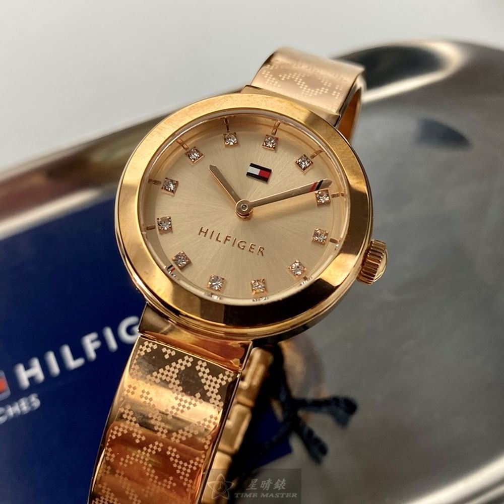 TommyHilfiger:手錶,型號:TH00038,女錶28mm玫瑰金錶殼玫瑰金色錶面精鋼錶帶款-細節圖2