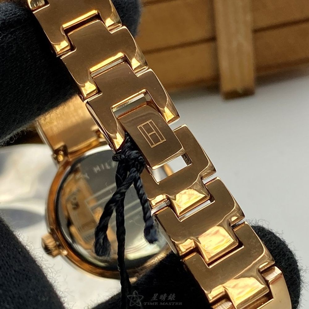 TommyHilfiger:手錶,型號:TH00038,女錶28mm玫瑰金錶殼玫瑰金色錶面精鋼錶帶款-細節圖9