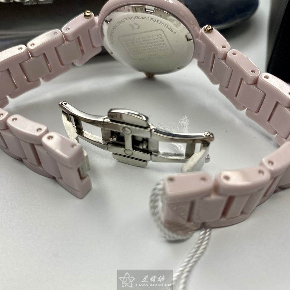 COACH:手錶,型號:CH00101,女錶32mm粉色錶殼粉色錶面陶瓷錶帶款-細節圖6