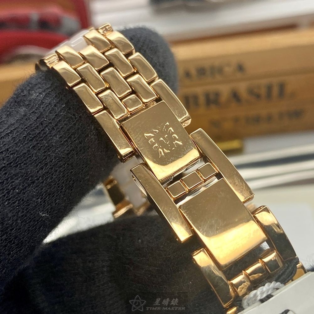 AnneKlein:手錶,型號:AN00611,女錶32mm玫瑰金錶殼粉色貝母錶面不鏽鋼陶瓷錶帶款-細節圖5