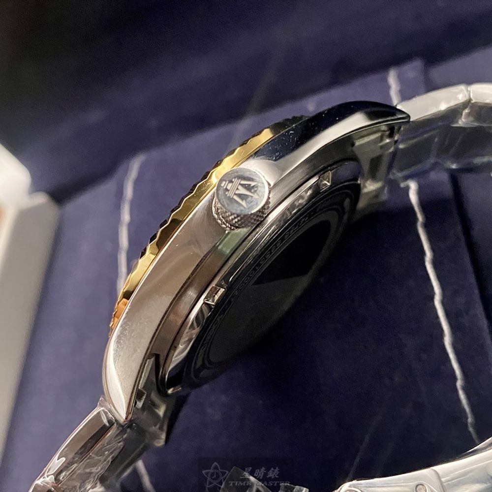 MASERATI:手錶,型號:R8853100027,男女通用錶42mm金銀相間錶殼寶藍色錶面精鋼錶帶款-細節圖9