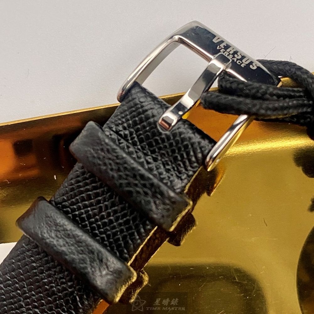 VERSUS VERSACE:手錶,型號:VV00017,女錶36mm銀錶殼銀色錶面真皮皮革錶帶款-細節圖8