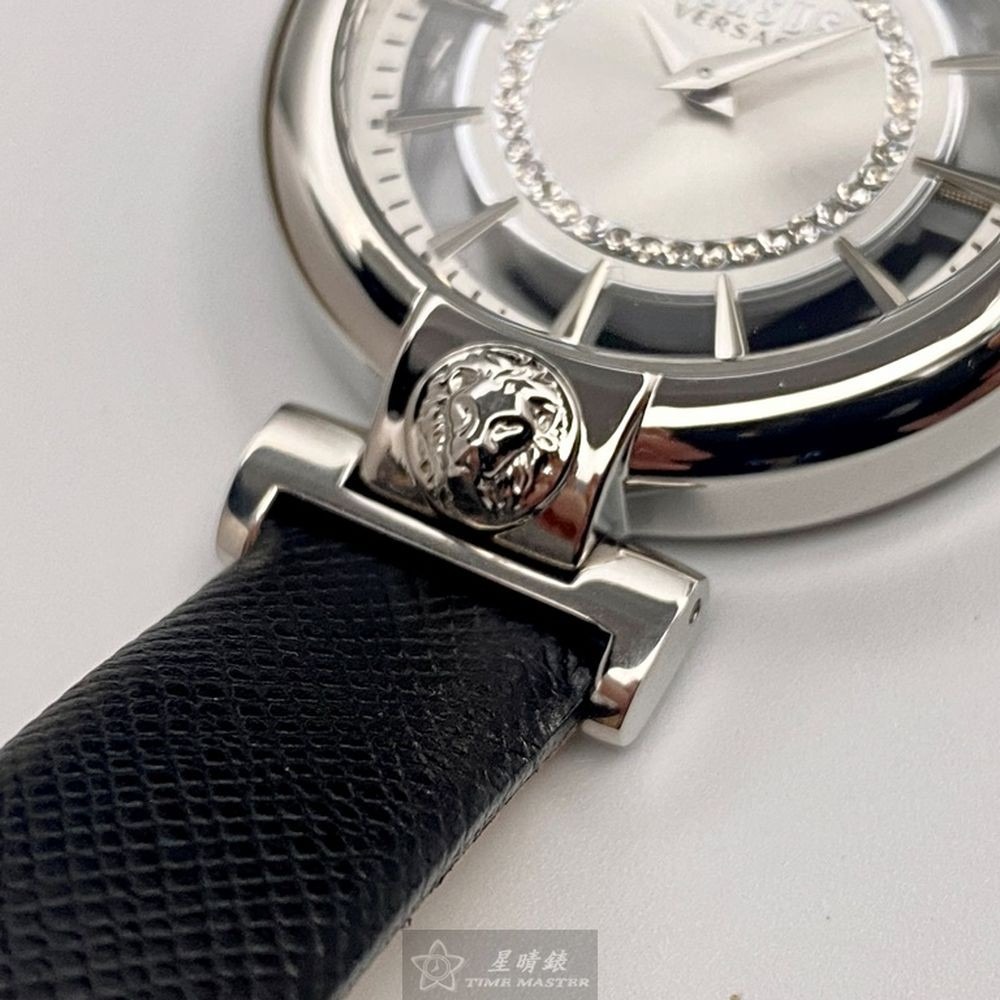 VERSUS VERSACE:手錶,型號:VV00017,女錶36mm銀錶殼銀色錶面真皮皮革錶帶款-細節圖9