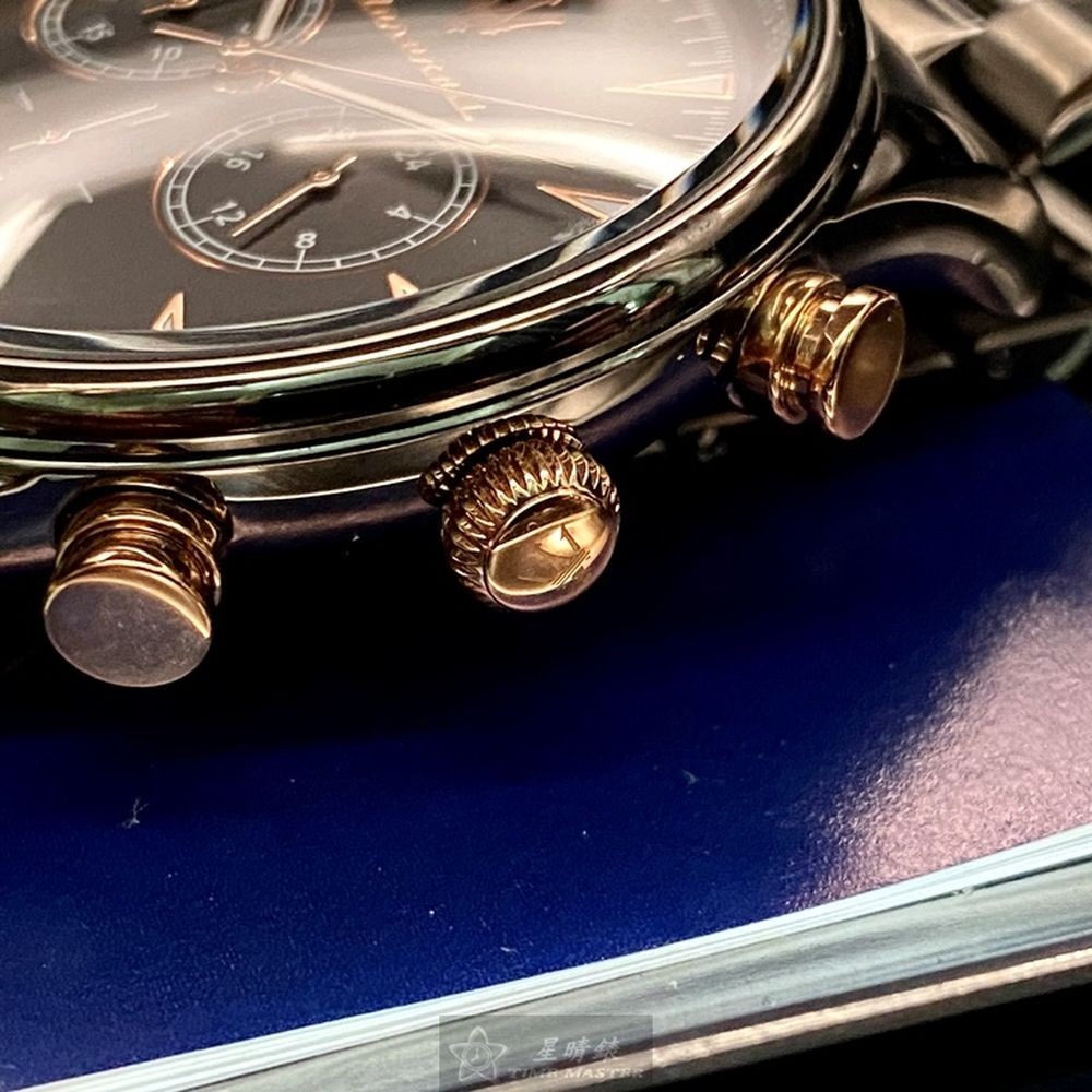 MASERATI:手錶,型號:R8873646001,男錶46mm黑錶殼黑色錶面精鋼錶帶款-細節圖8